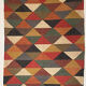 3 x 5, Handmade Jute-Wool Kilim Rug, Kilim Carpet, 90x150Cm