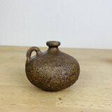 Trio of vintage stoneware vases