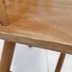Suite de 4 chaises scandinaves vintage 1960
