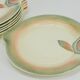 Set of 6 Digoin fish plates