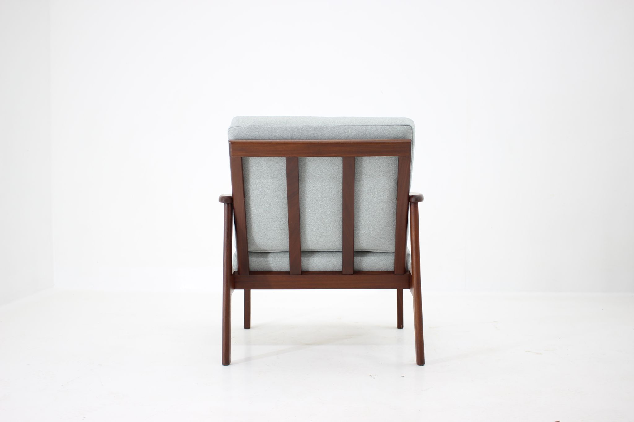 Fauteuil en hêtre danois des années 1960