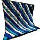 Tapis marocain en laine bleue