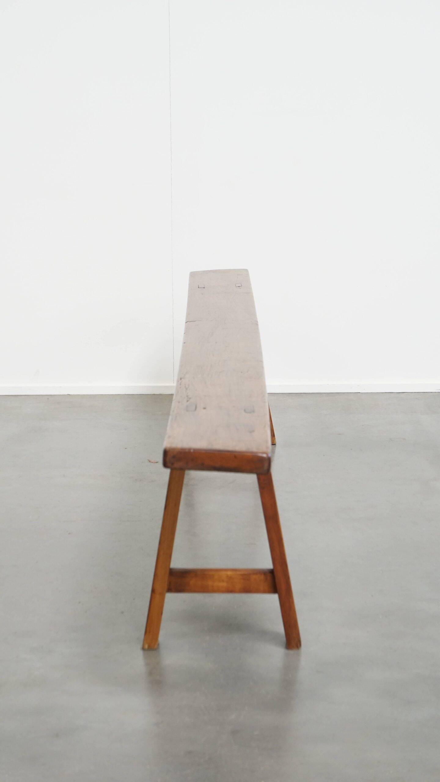 Banc antique en bois, France