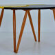 Table basse Ying Yang des années 50