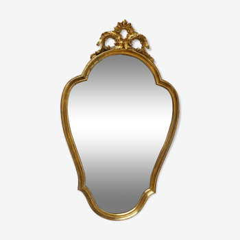 Miroir ancien doré 45x73cm