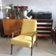 Yellow polish vintage chair 300-201