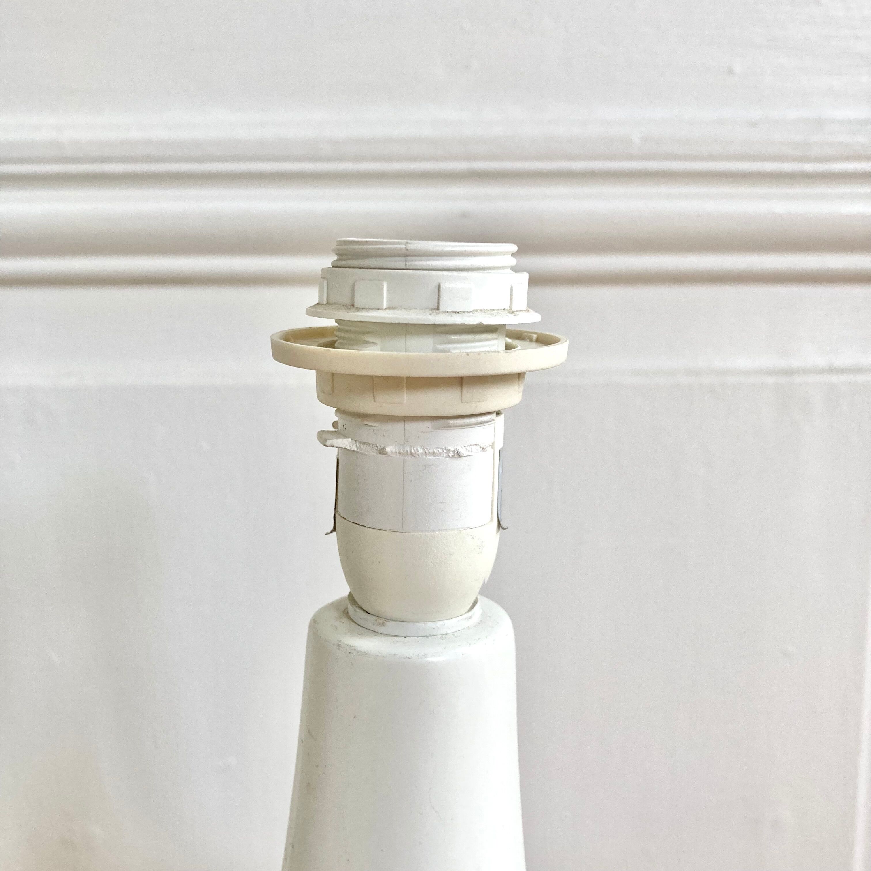 Ceramic lamp lampshade flowers