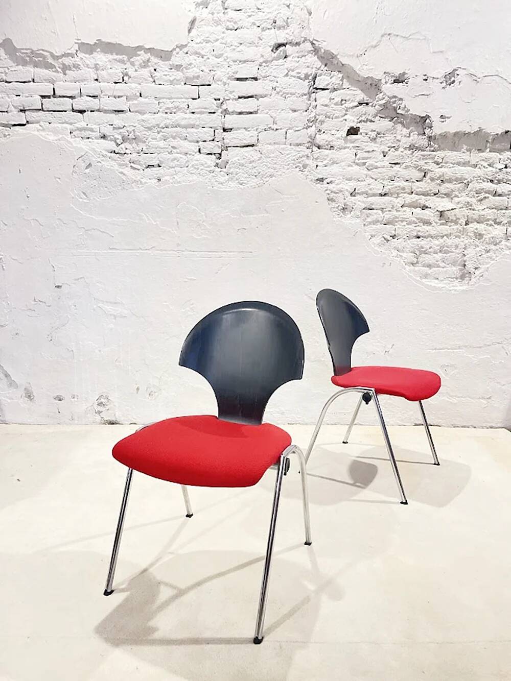 Vintage stackable chair Kusch+Co postmodern – 1980s