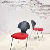 Vintage stackable chair Kusch+Co postmodern – 1980s