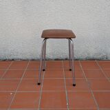 Tabouret dessus en skaï