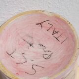 Pink soliflore vase bottle Sct Prato Italy