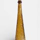 Ensemble de carafes en verre ambre Empoli par Wayne Husted, fait à la main en Italie.