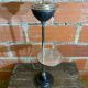 Ashtray on Stand + Tray + Metal Magazine Rack in Black + Vintage Chrome