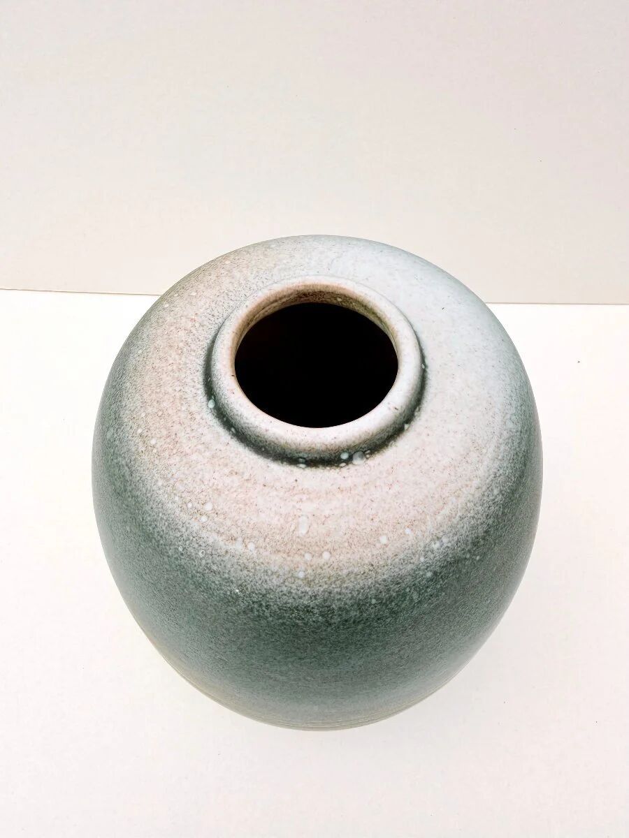 Ceramic vase signed, circa 1970
