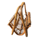 Bamboo magazine holder