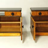 Paire de tables de chevet, années 1960