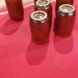Lot de 6  verres vallauris felix ceram