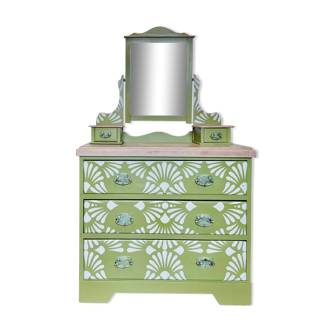 Chest of drawers dressing table