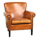 Sheepskin Armchair in Excellent Condition with a Luxurious Appearance