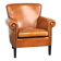 Sheepskin Armchair in Excellent Condition with a Luxurious Appearance