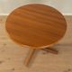 Dining table from the 1960s, solid frame and tabletop made of teak