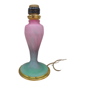 Lamp foot glass paste style Art Deco Mathieu Lighting