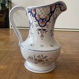 Large ceramic jug Old Rouen 1900
