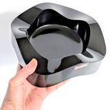 Paire de vide-poche Space Age | Noir et blanc | Walter Zeischegg pour Helit