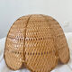 Vintage rattan flower suspension