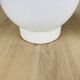 Pair of vintage opaline globe wall lights, ceiling lights