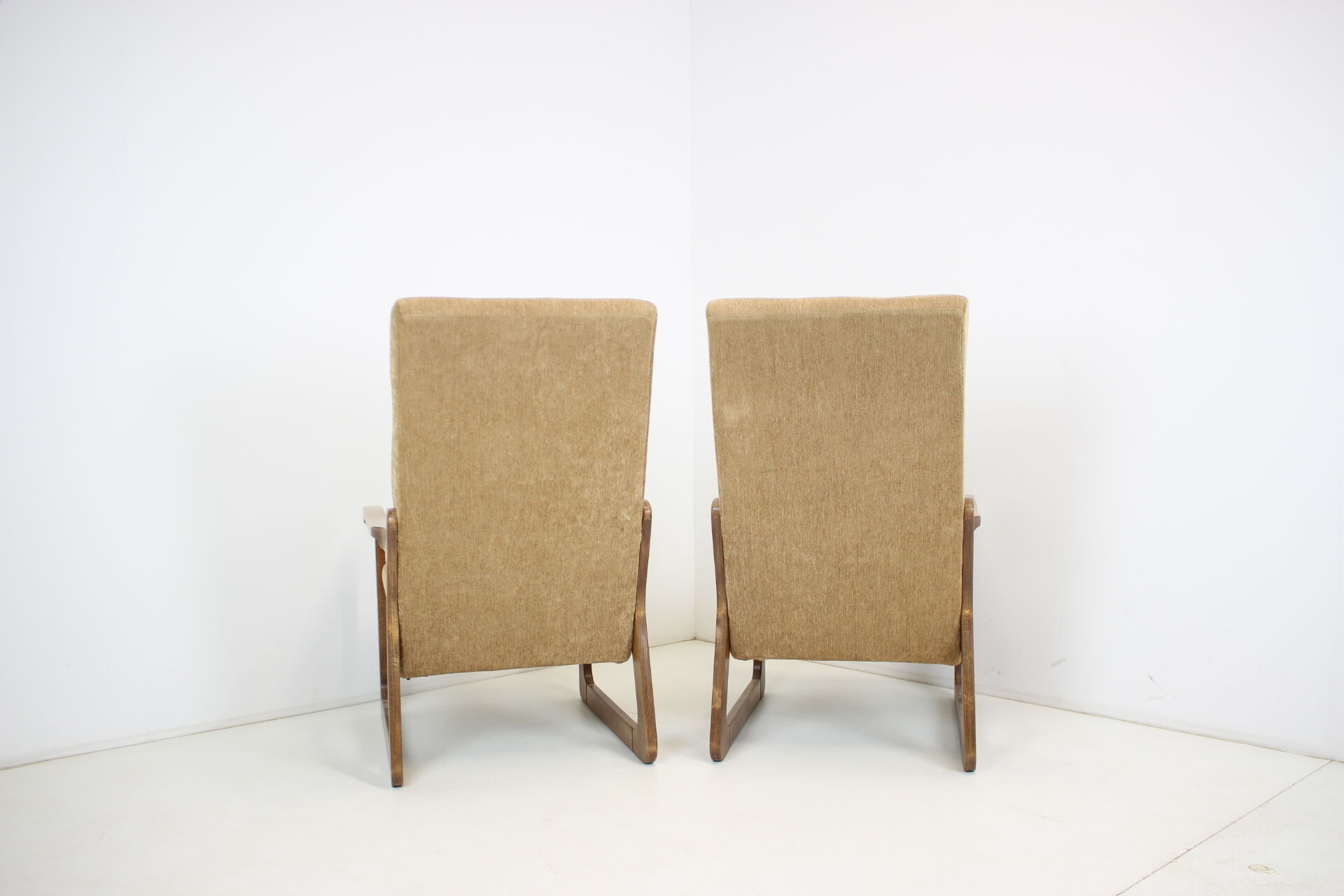 1990s Pair Armchairs, Czechoslovakia