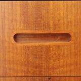 1960s Scandinavian teak chest of drawers