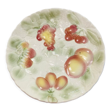 Plate presentation slip pattern fruit salines baths
