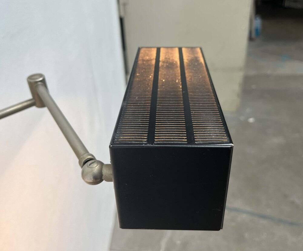 Mid-century German minimalist wall lamp model Flamingo by BUR, Bünte & Remmler Leuchten, 1960s.