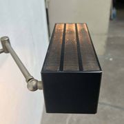 Mid-century German minimalist wall lamp model Flamingo by BUR, Bünte & Remmler Leuchten, 1960s.