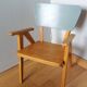 Fauteuil chaise enfant pieds compas