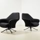 Osvaldo Borsani Pair of P32 Lounge Chairs for Tecno Italy 1956