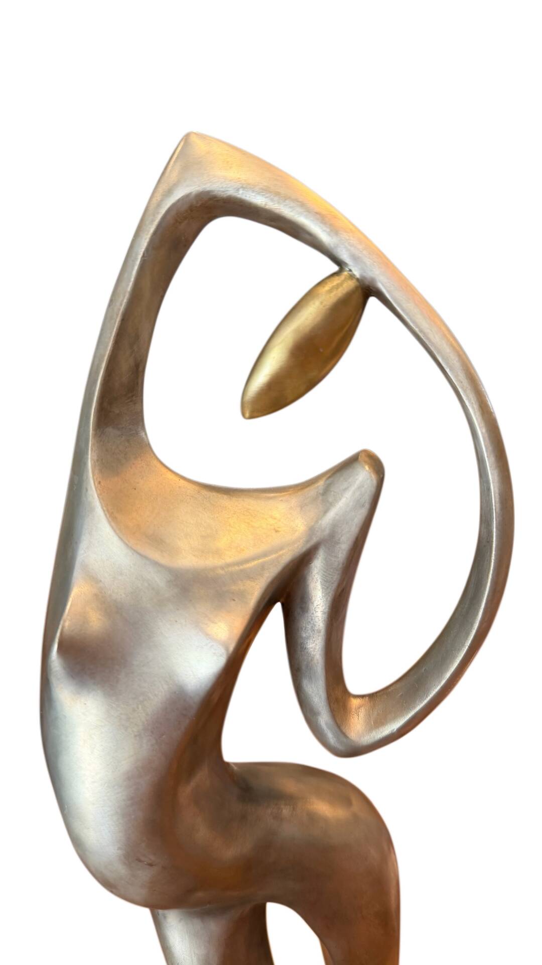 Large sculpture Milo Martin – Stylised Woman – Bronze 1/8 – 53 cm