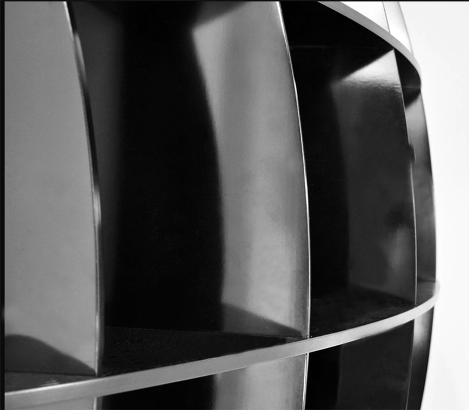 Bibliothèque Tyco par Manfredo Massironi pour Nikol International 1970