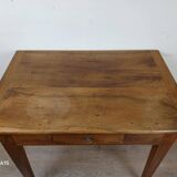 Directoire period desk table in solid walnut circa 1800