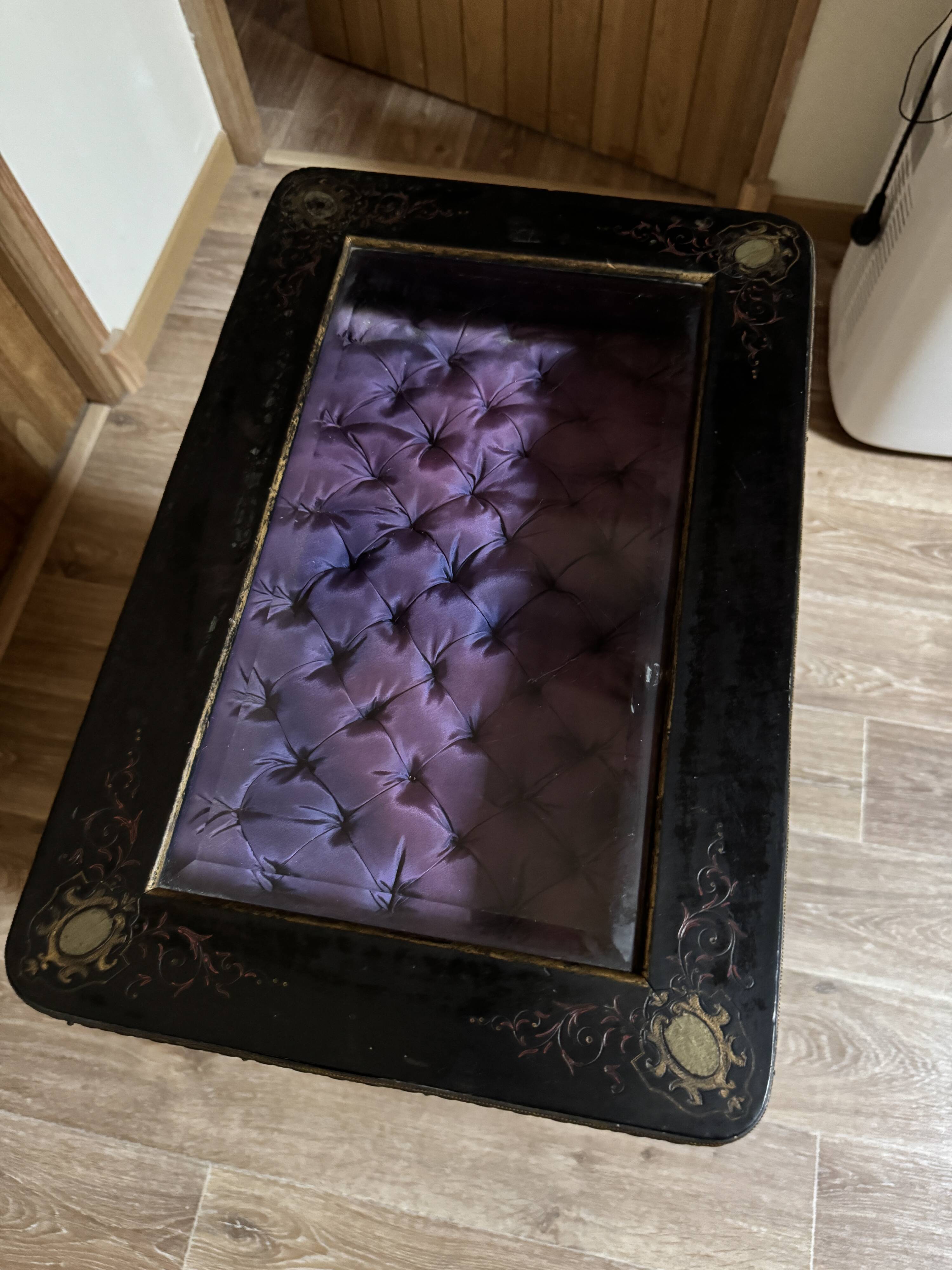 Table vitrine époque Napoléon III