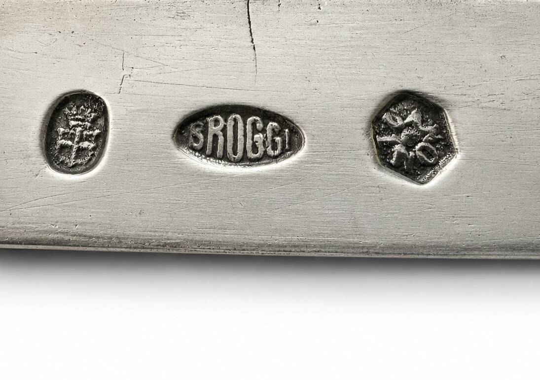 Pair of silver-plated trays 41x26 cm, first half of the 20th century.