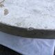 Vintage asymmetrical design coffee table made of Mactan travertine stones by Magnussen.