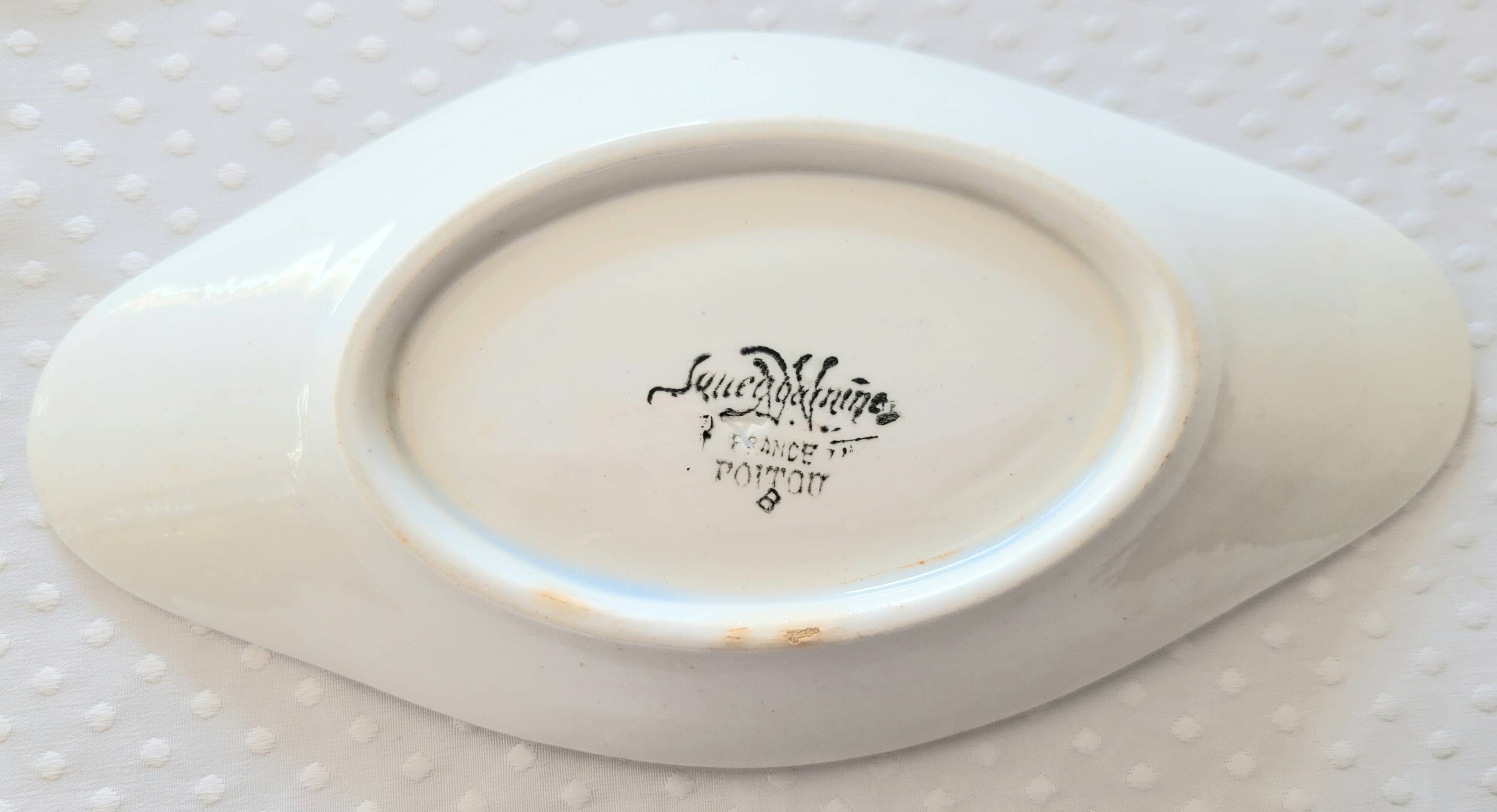 Poitou model ravier from Sarreguemines