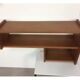 Suite of asymmetrical Scandinavian wall shelves 60s
