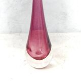 Soliflore vase in murano sommerso