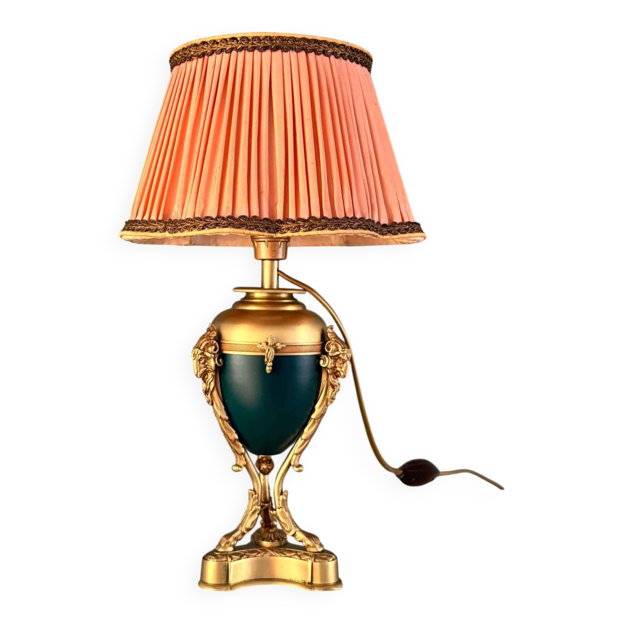 19th-century cassolette lamp