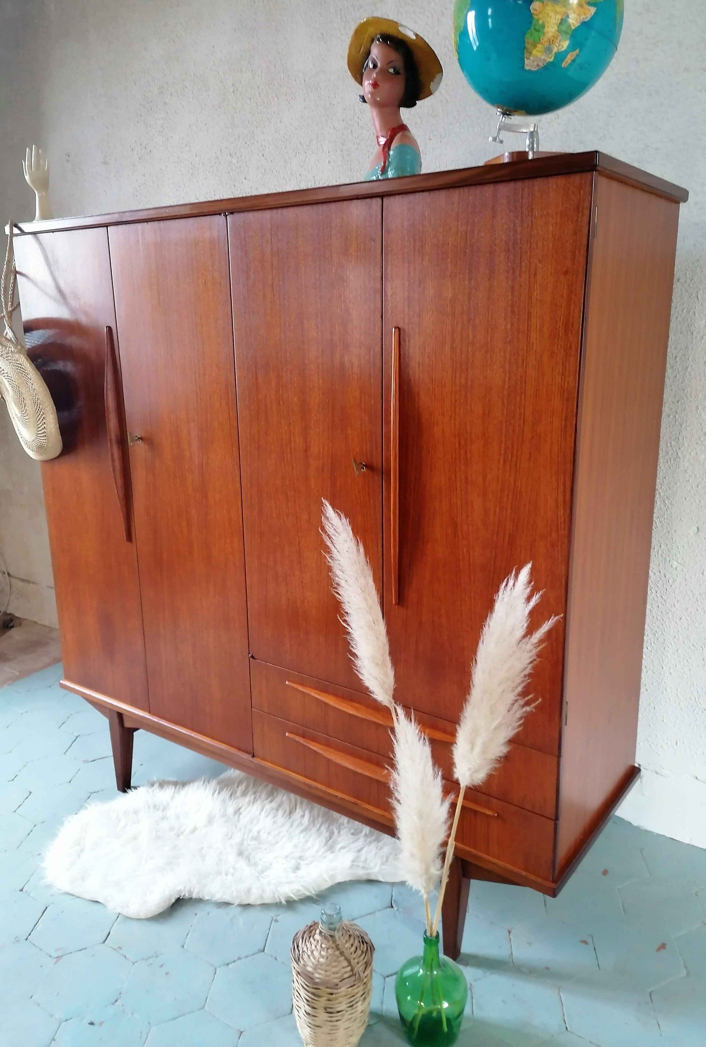 Armoire teck