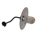 ancienne lampe de cour col de cygne