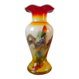 70s opaline vase